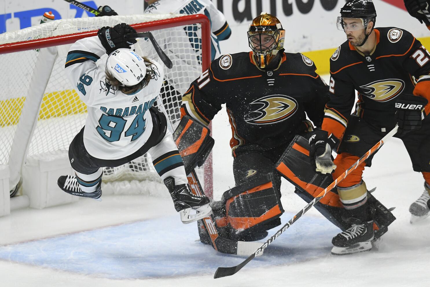 Anaheim Ducks left wing Rickard Rakell during an NHL hockey game