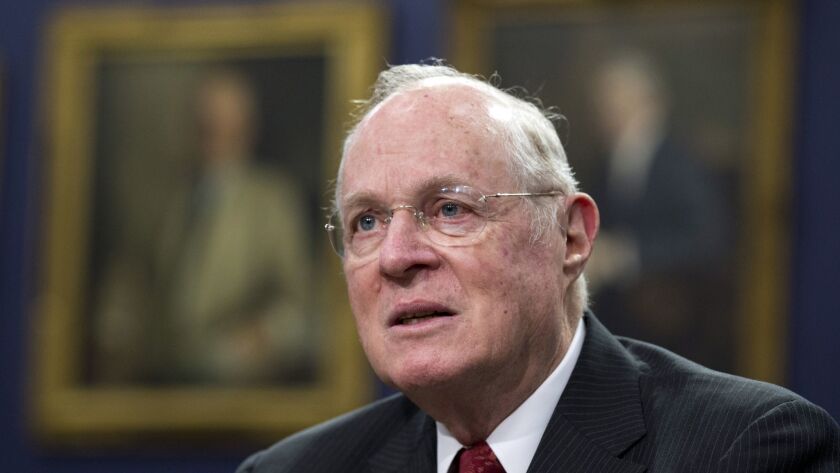 Supreme Court Associate Justice Anthony M. Kennedy in 2015.