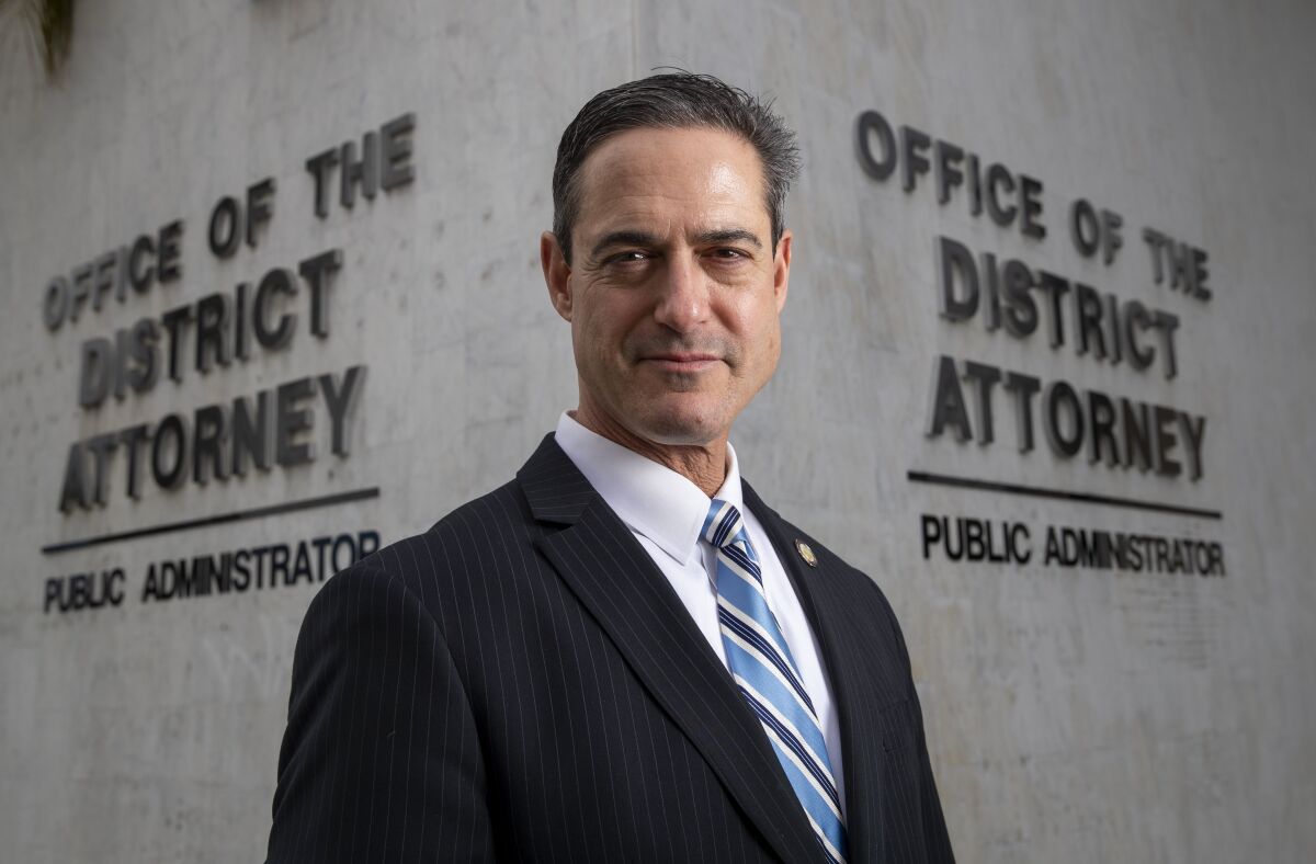 Orange County District Attorney Todd Spitzer