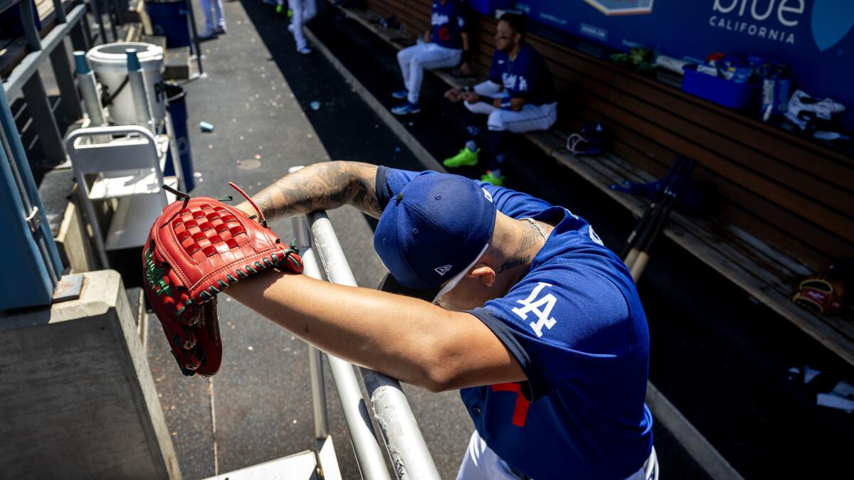 Julio Urias is in hot water with the Dodgers manager and directors