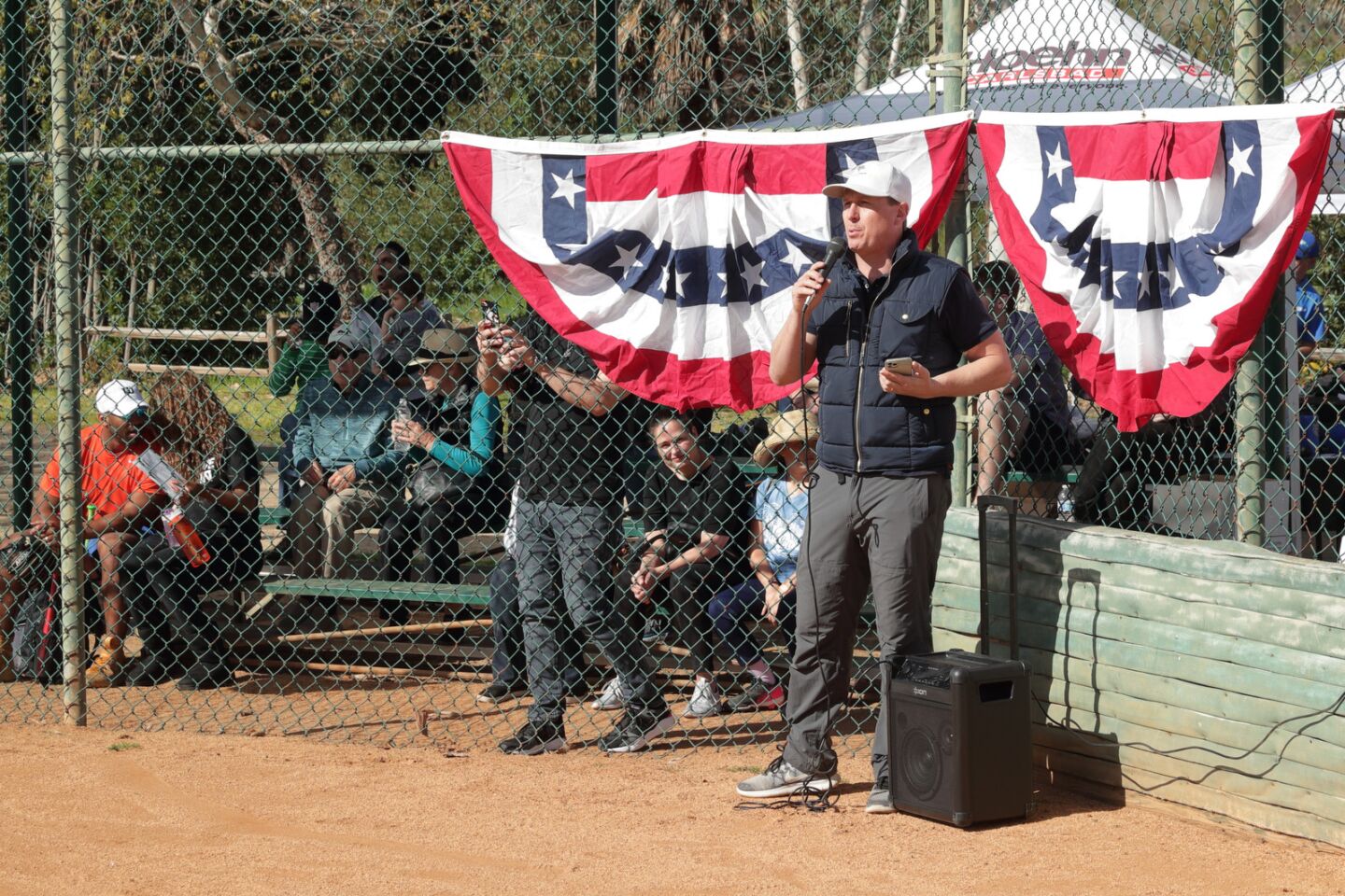 Josh Sherman organized the 2020 RSF Little League Opening Day