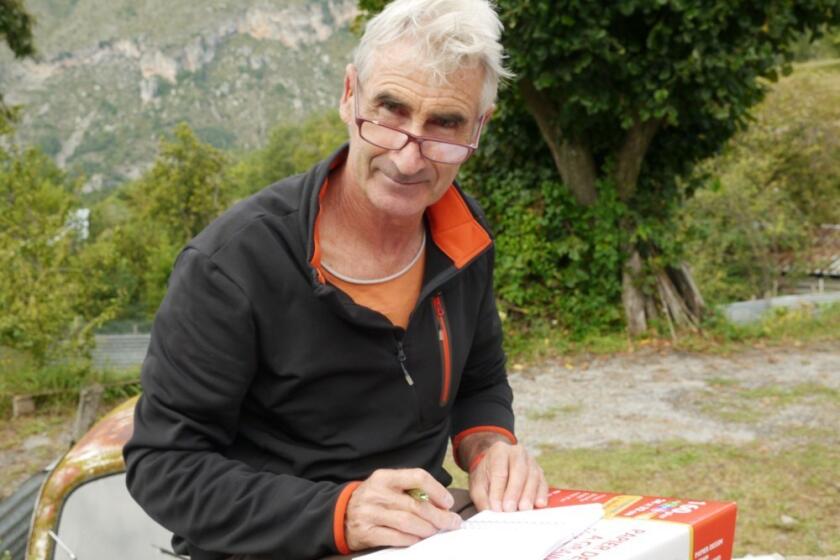 Herve Gourdel is shown in a recent photo taken in the Nice, France, area before he was kidnapped and beheaded by a group linked to radical Islamic State militants.