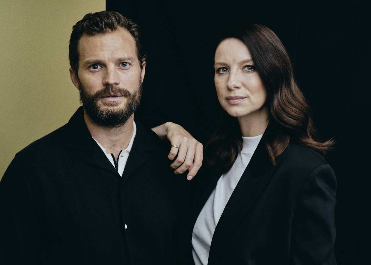  Actors Jamie Dornan and Caitriona Balfe play Buddy's parents in Kenneth Branagh's film "Belfast."