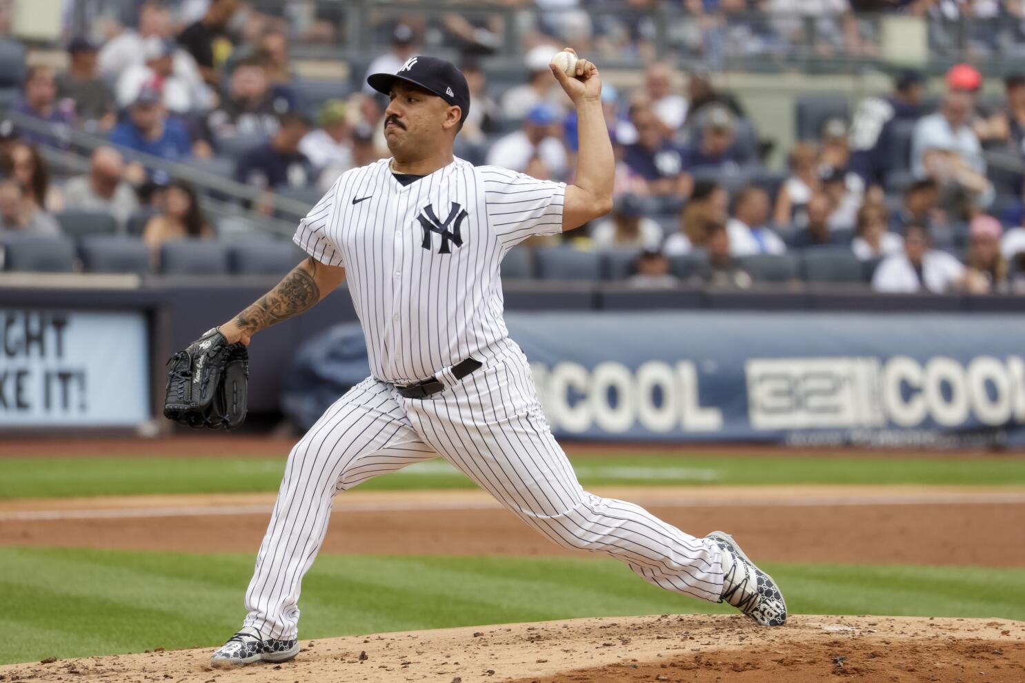 Yankees put All-Star Cortes on injured list for groin strain - The San  Diego Union-Tribune