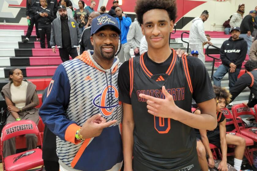 The father-son duo of Gilbert Arenas and Alijah Arenas.