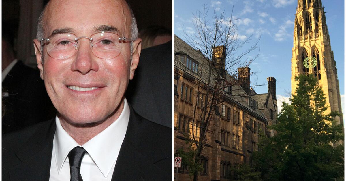 David Geffen gives $150 million to Yale School of Drama. Not everyone is  thrilled - Los Angeles Times