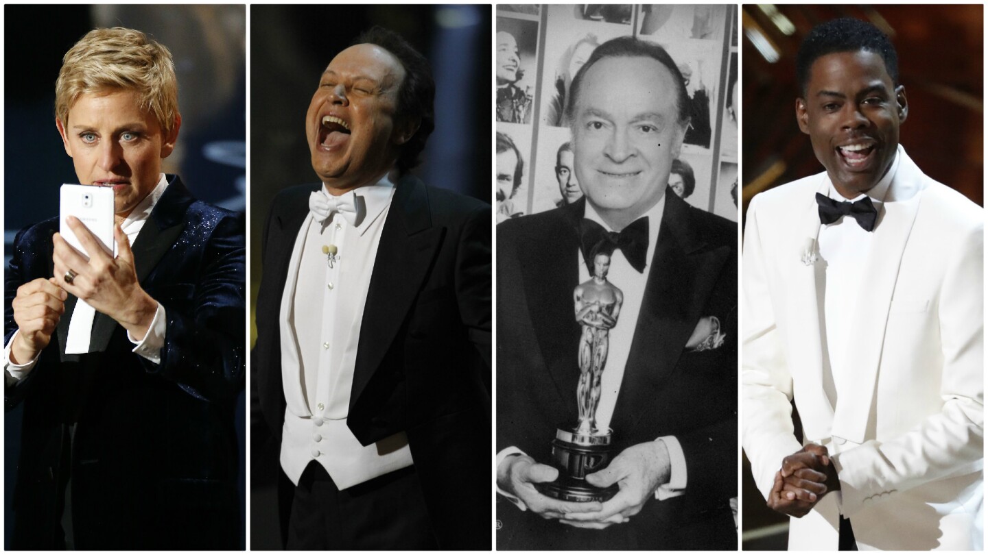 Photos Oscar hosts through the years Los Angeles Times