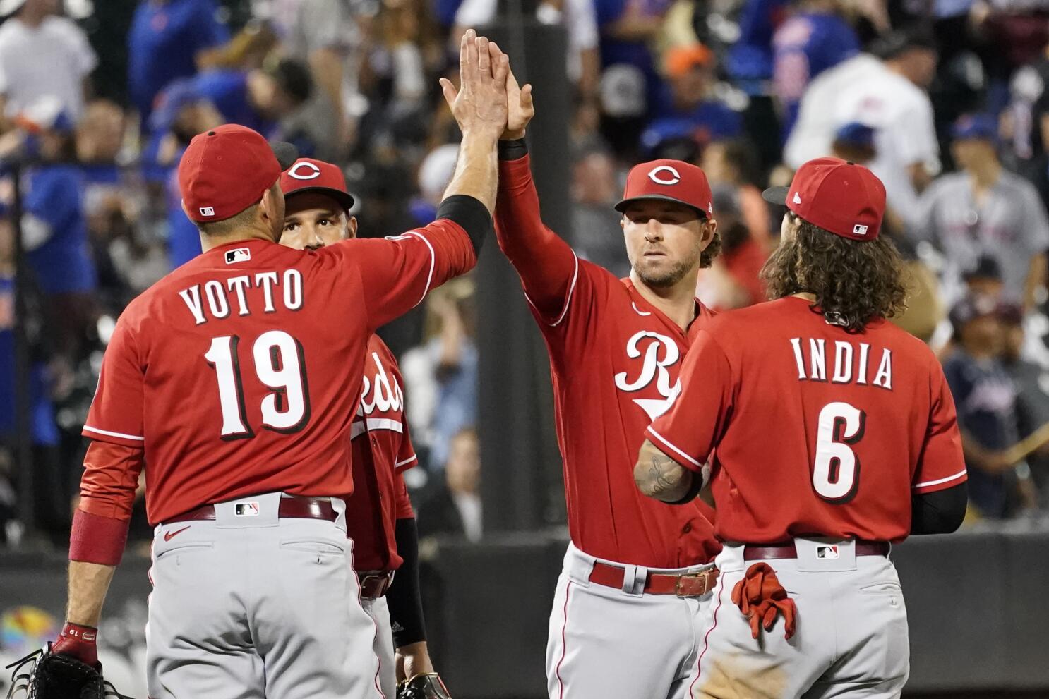 Votto homers in 7th straight game, Reds beat Mets 6-2 - The San Diego  Union-Tribune