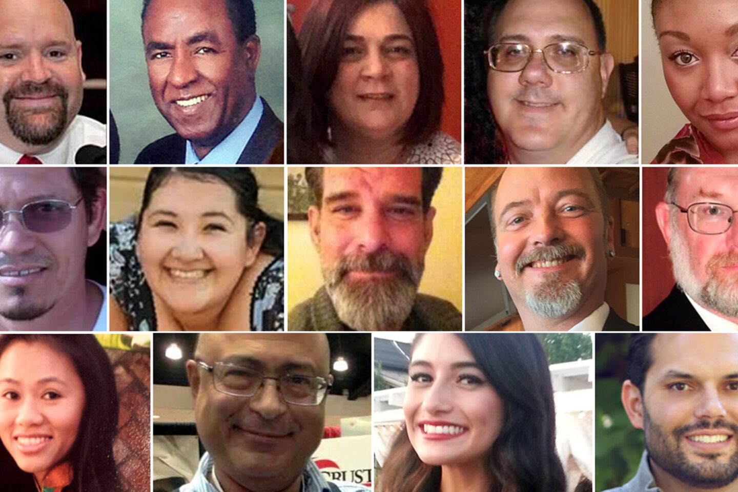 Victims of the San Bernardino shooting rampage