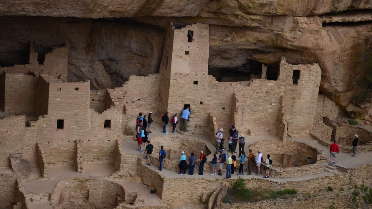 Colorado's Mesa Verde National Park includes many remarkable cliff dwellings. If you're up for a little climbing, you can explore them via stairs and ladders.