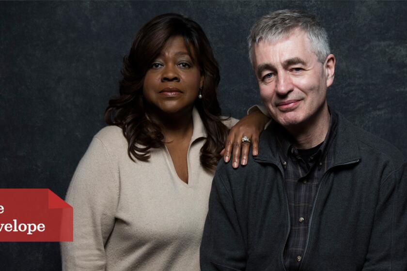 Chaz Ebert, left, and director Steve James, the director of "Life Itself."