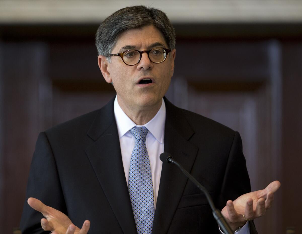 Treasury Secretary Jacob Lew, shown speaking in September at the Treasury Department in Washington, unveiled a set of new rules this week to crack down on corporate inversions. The maneuver shifts a U.S. multinational company's home for tax purposes to a country with a lower tax rate.