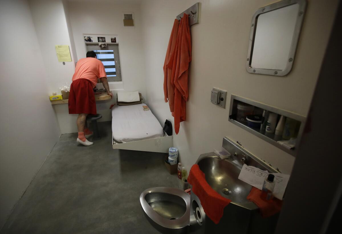 California jails solitary confinement
