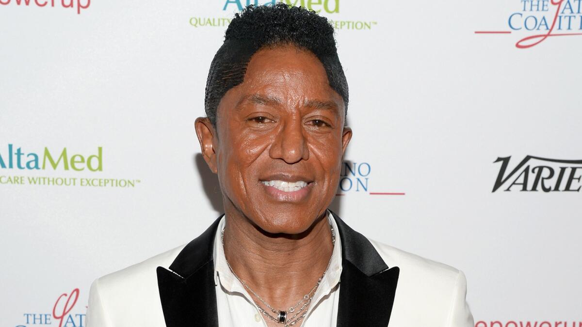 Jermaine Jackson at the Power Up, We Are the Future gala in Beverly Hills on May 12, 2016.