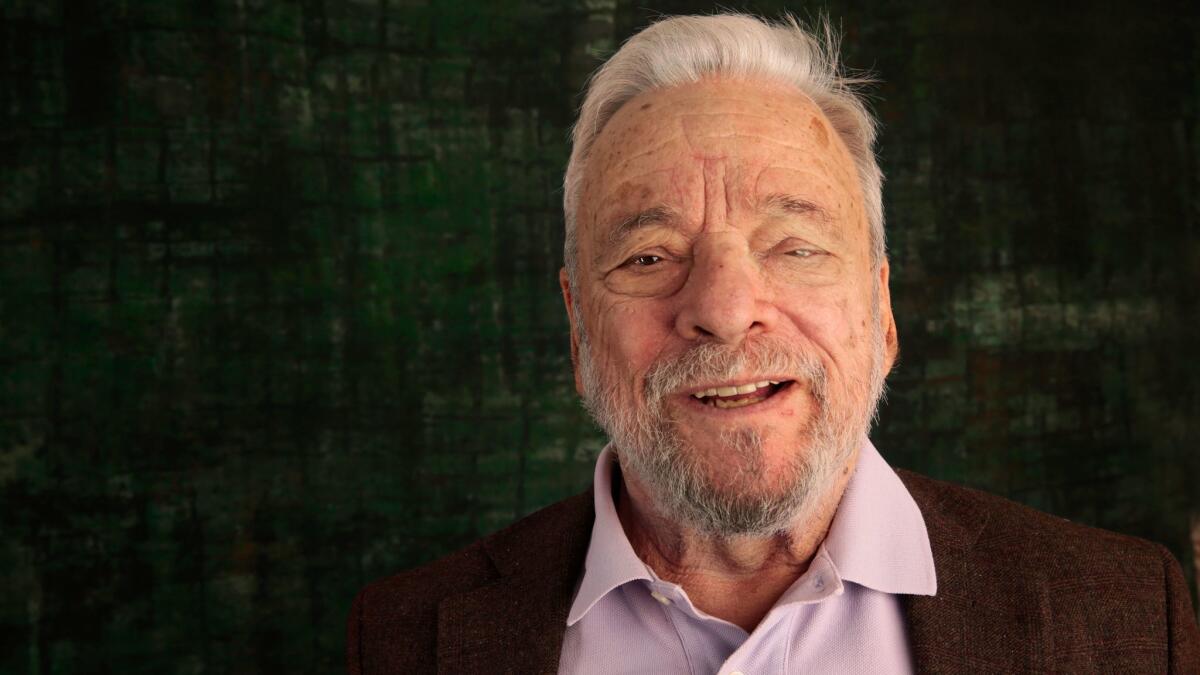 Composer Stephen Sondheim