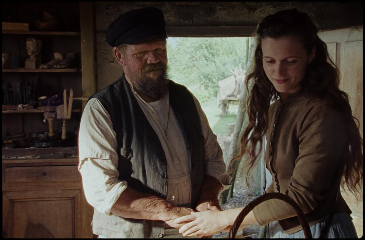 Rapha?l Thiéry and Juliette Jouan in the movie "Scarlet."