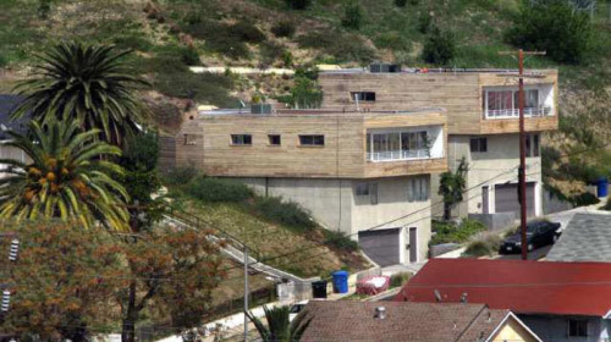 Hardy and Kevin Wronske of Heyday Partnership built two modern-style houses in Lincoln Heights.