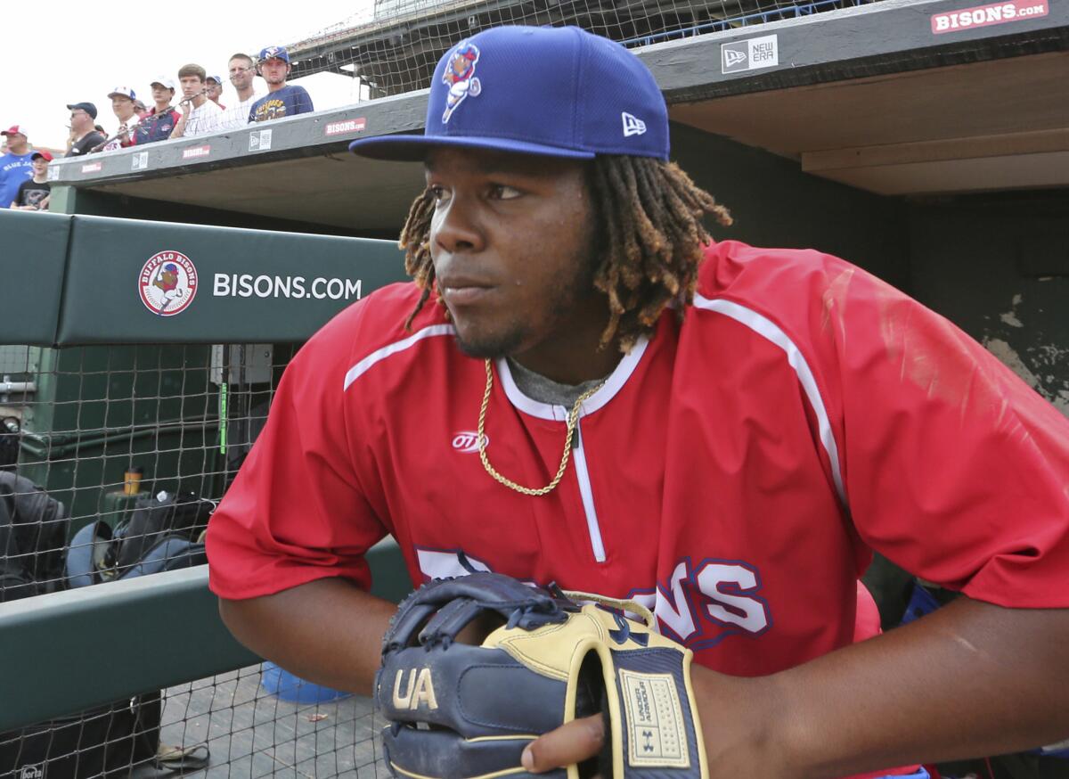 Vladimir Guerrero Jr. showed glimpses of greatness as a boy in the