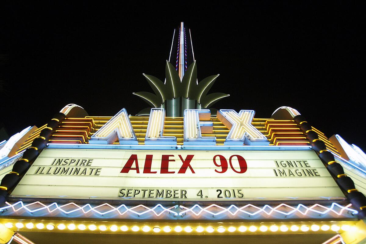 When factoring in expenses, the Alex Theatre posted $89,627 in net income, more than double the amount from the same time in 2014.
