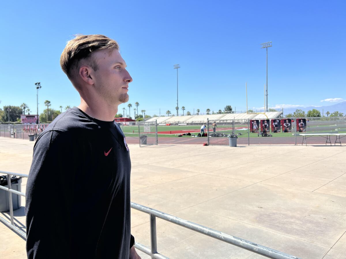 Corona Centennial assistant coach Anthony Catalano.