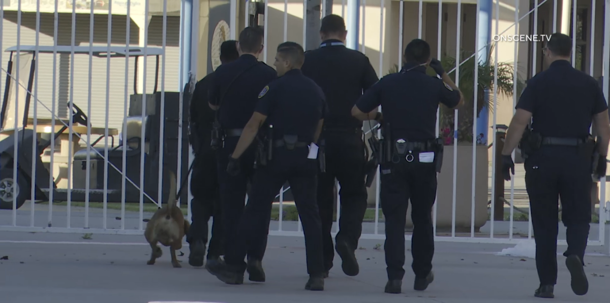 An alarm alerted police to a break-in at San Ysidro High School early Wednesday. One teen boy was arrested on the campus and a second was arrested at his home less than a mile away.