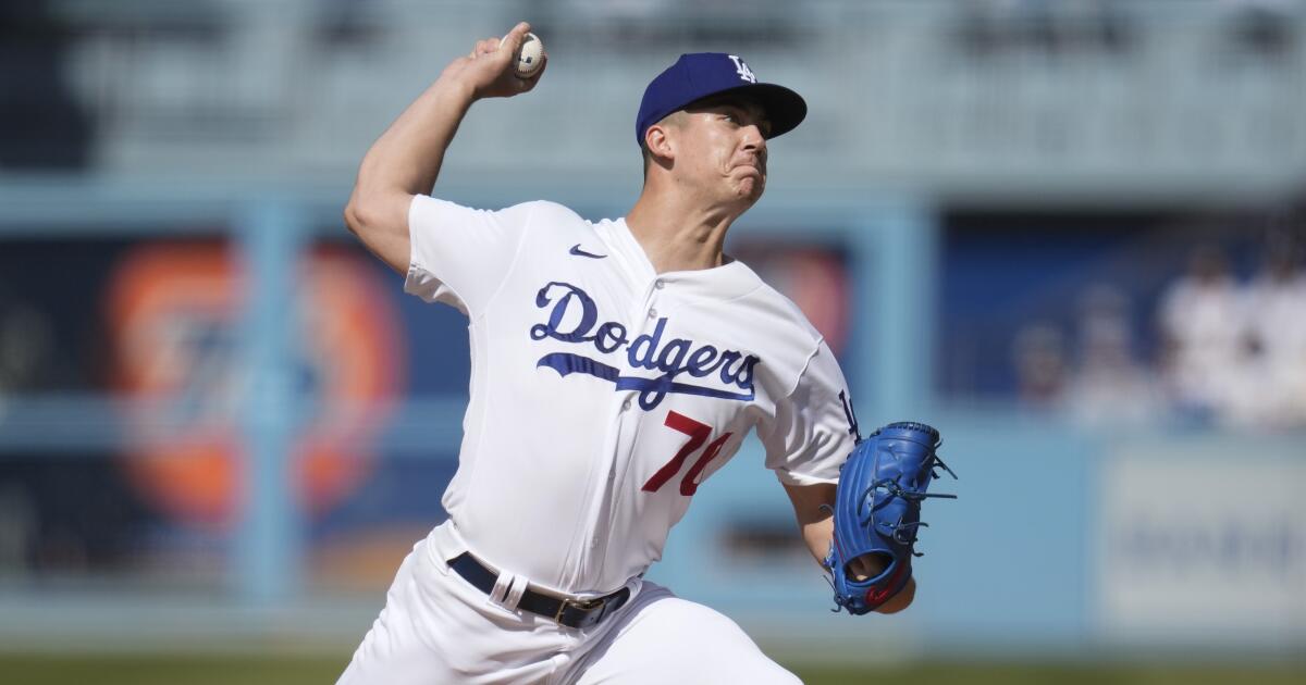 Bobby Miller isn't perfect, but is tenacious in Dodgers' 6-4 win over  Pirates, National Sports