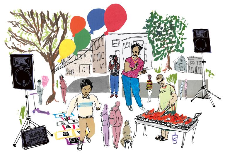 How to throw a block party in L.A. - Los Angeles Times