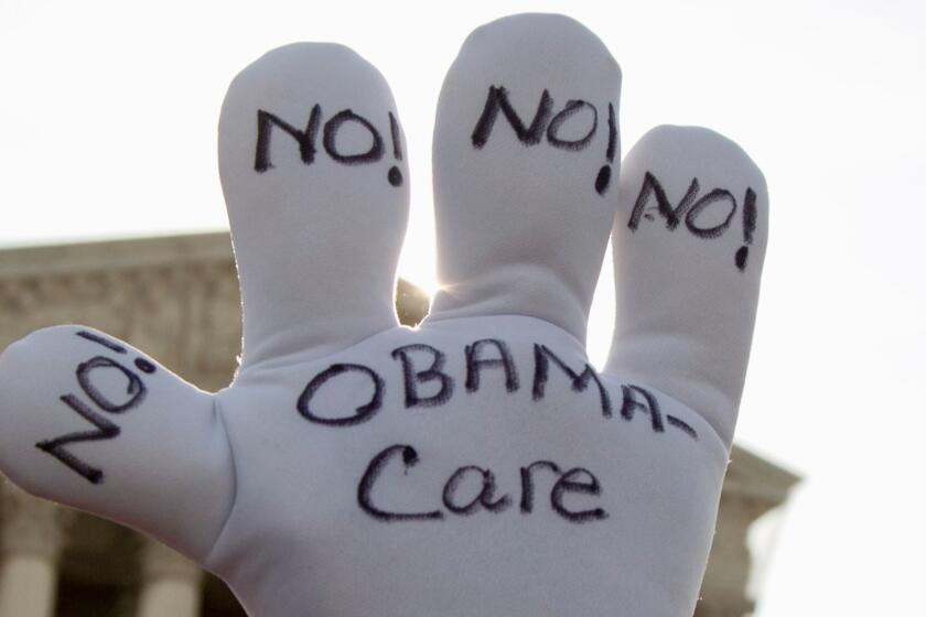 No longer the Republican default position on the Affordable Care Act?