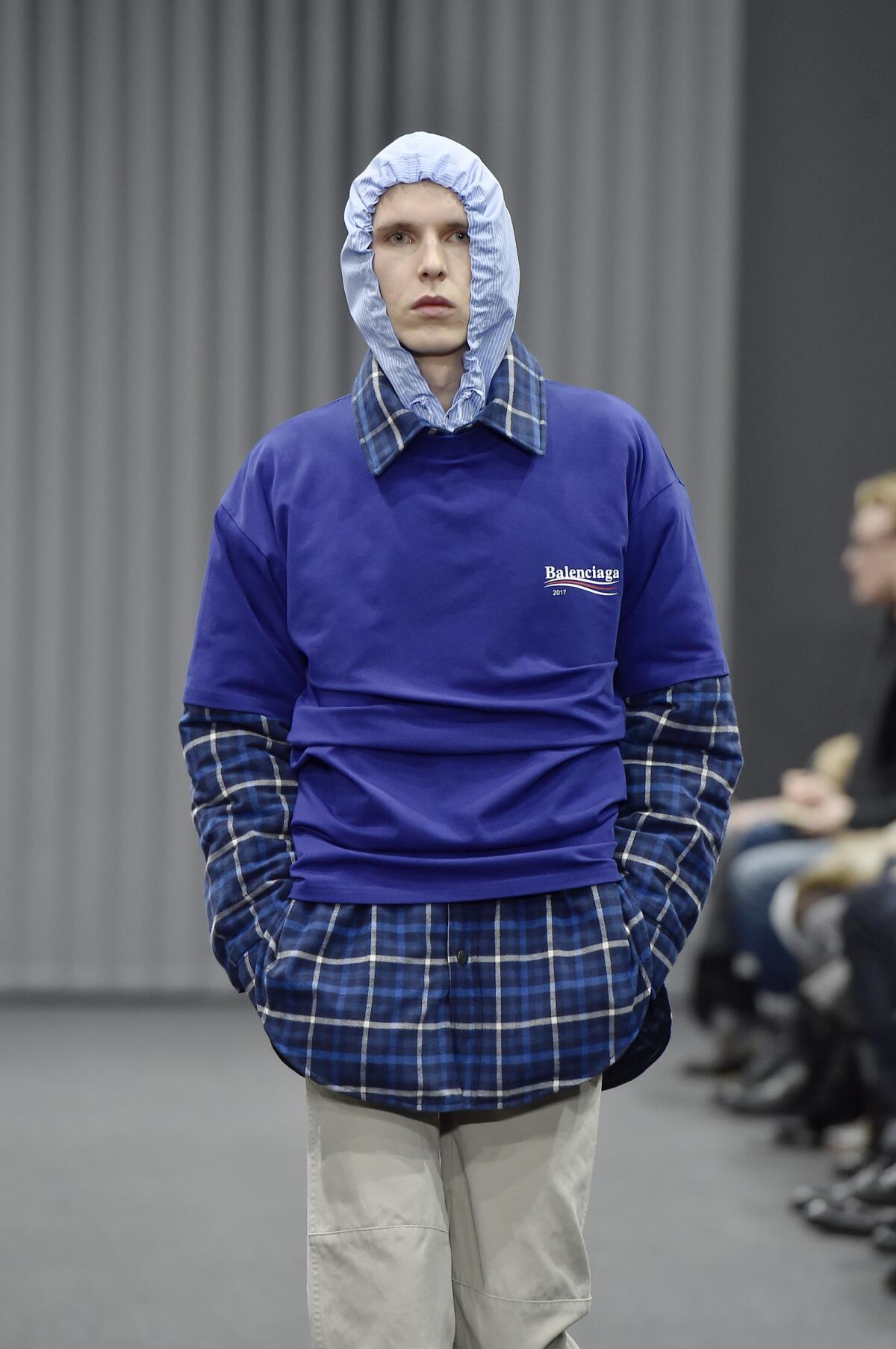 Balenciaga men's fall 2017 runway