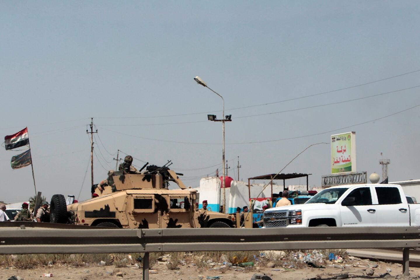 Iraqi natural gas plant attacked