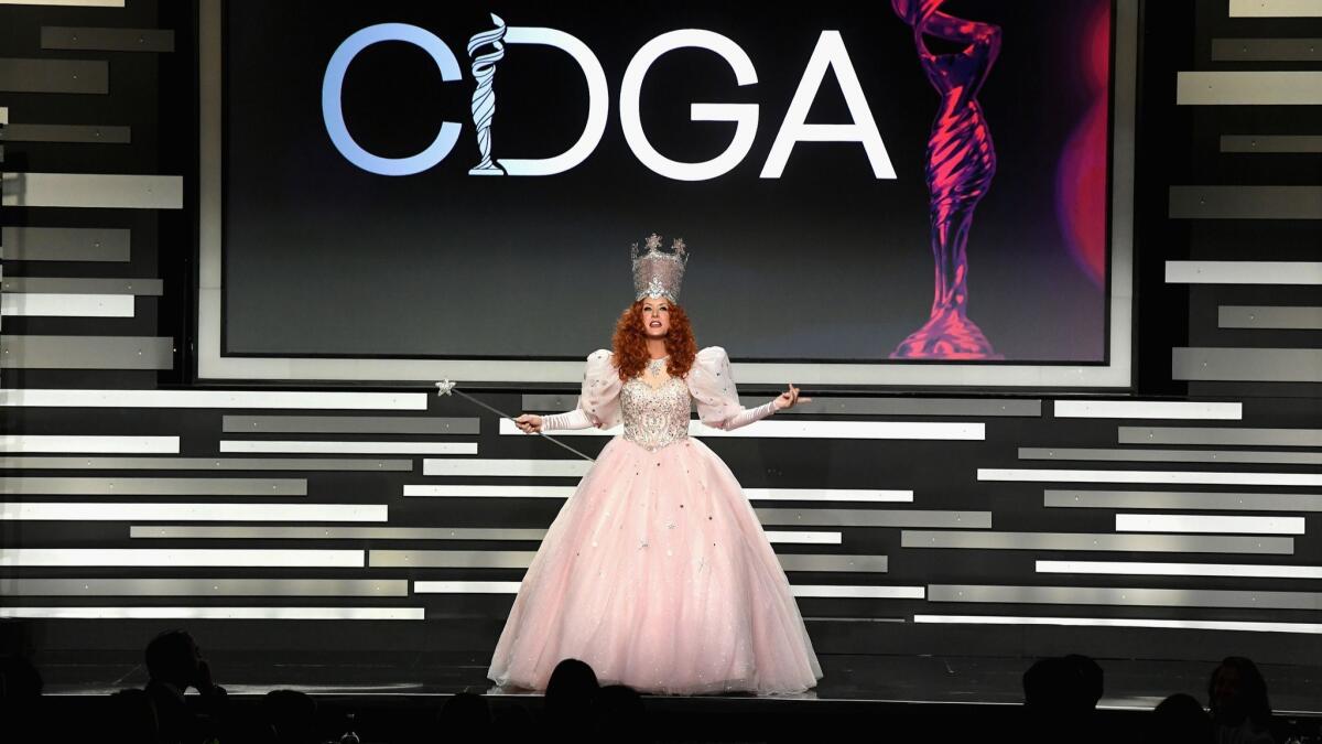 Kate Walsh onstage during the 21st Costume Designers Guild Awards at the Beverly Hilton.