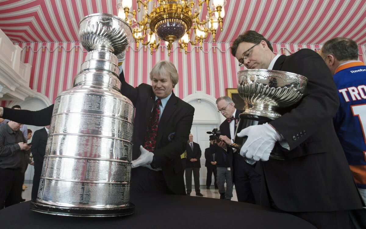Stanley Cup Locked Away Hockey