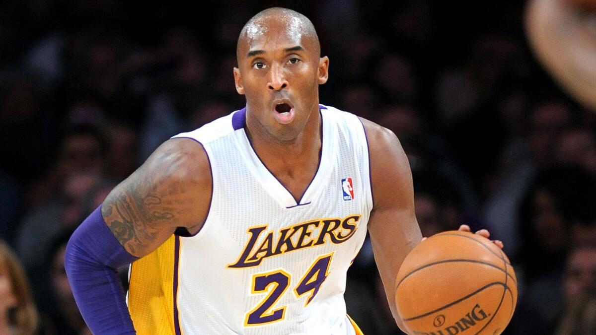 Kobe Bryant's Lakers jerseys, sneakers and more to be put up for
