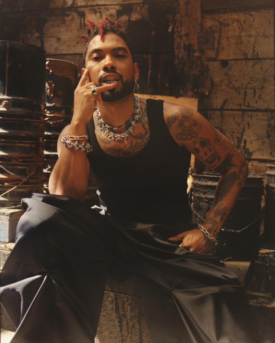 Mg El Rapper Miguel on his new album, divorce from Nazanin Mandi - Los Angeles Times