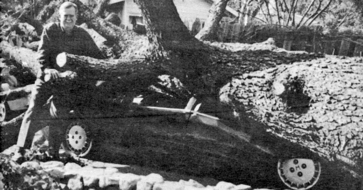 La Cañada History Powerful Winds Knock Down Around 200 Trees