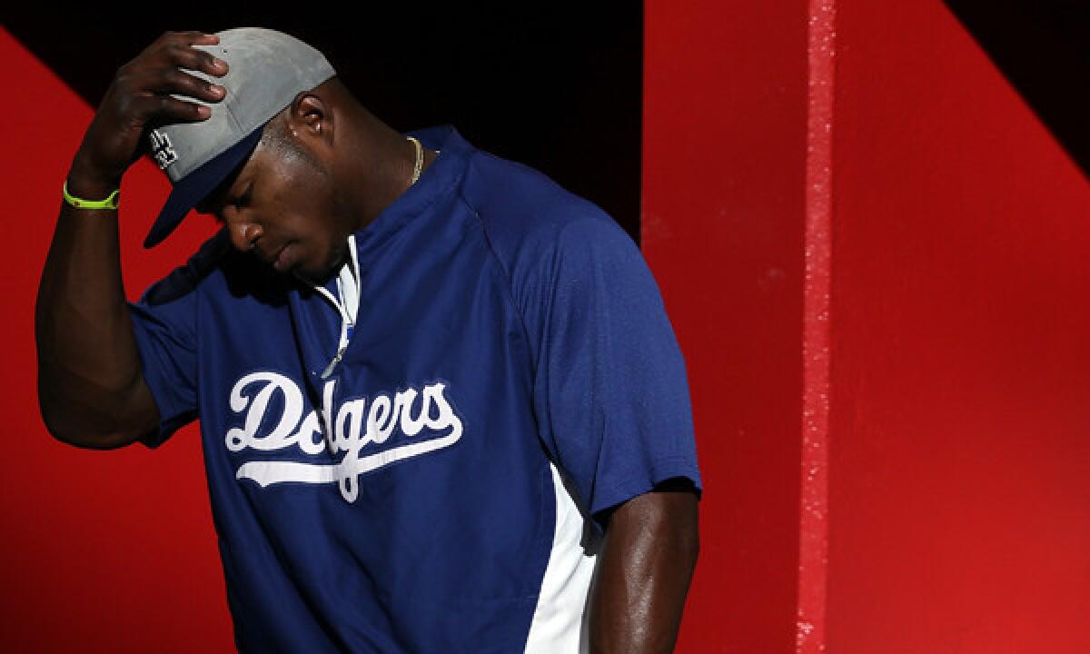 The Dodgers and Major League Baseball would not comment Monday on a Los Angeles Magazine story detailing the dangerous journey Yasiel Puig embarked upon before signing with the Dodgers.