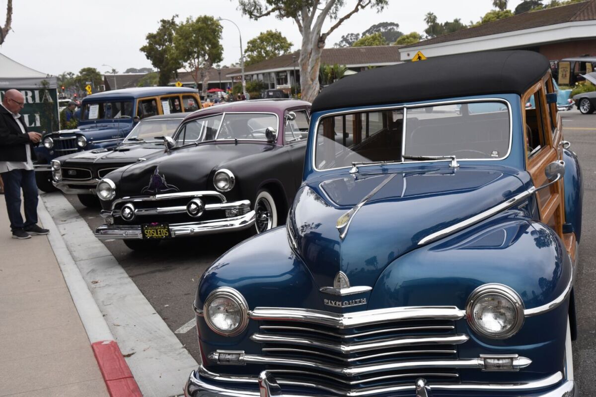 Immaculately restored classics at one of last year’s Cruise Nights events.
