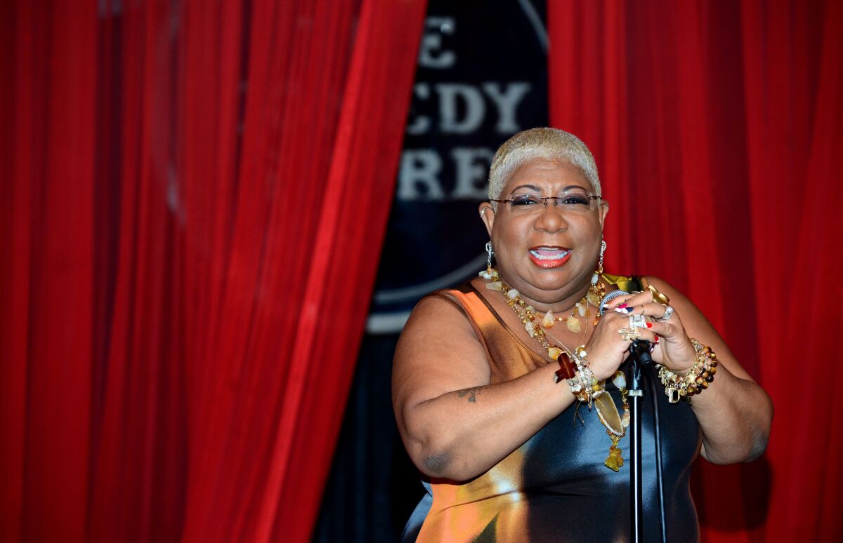 Luenell performs at Maverick Artists Agencey's Comedy Showcase at The Comedy Store on January 30, 2013 