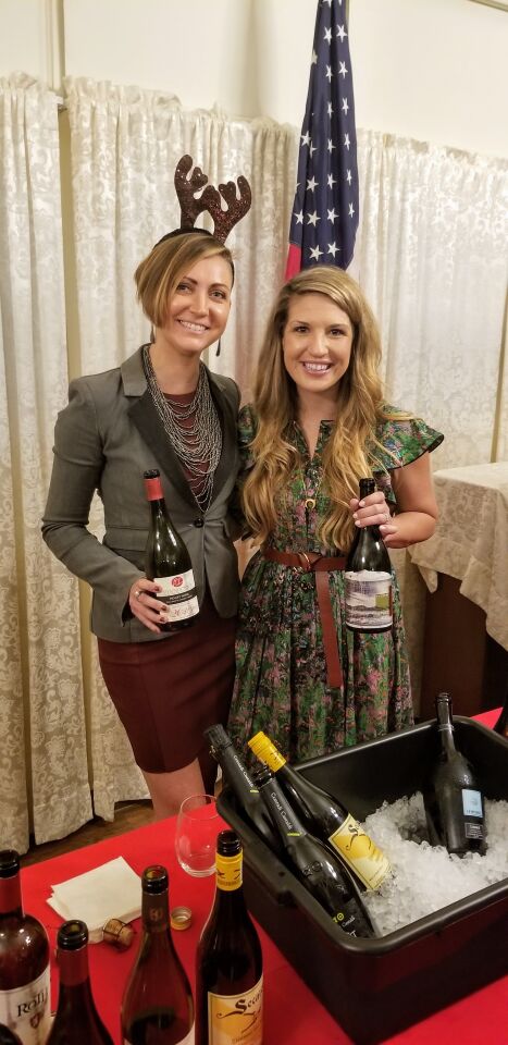 Molly Brooks of Epic Wines and Spirits and Kelly Bruckart of Wine Warehouse