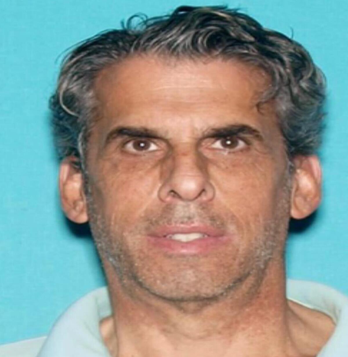 A photo of Eric Weinberg released by Los Angeles police after his arrest on suspicion of multiple counts of sexual assault.