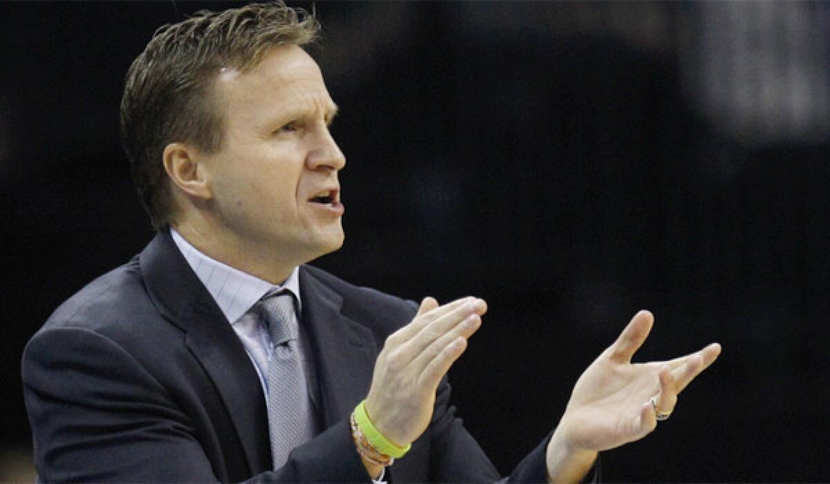 Coach Scott Brooks and the rest of the Oklahoma City Thunder are on top of The Times' NBA rankings again this week.