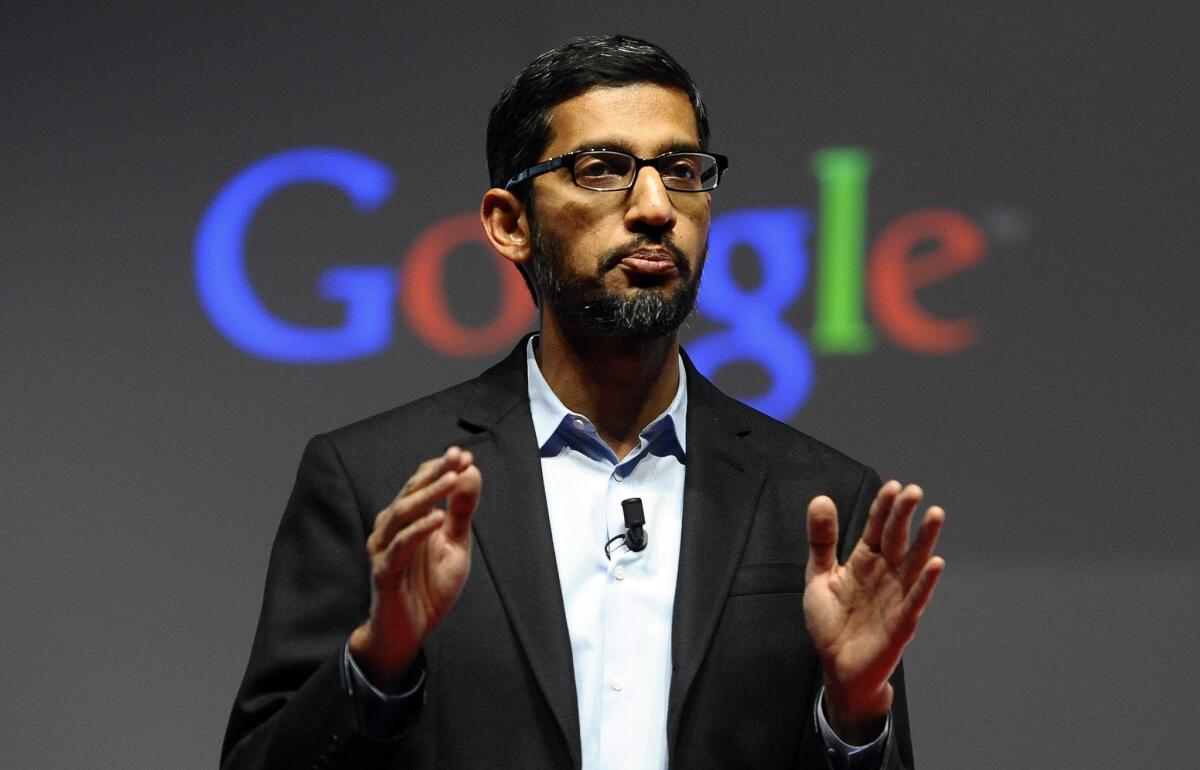 Sundar Pichai has had a meteoric rise since joining Google in 2004.