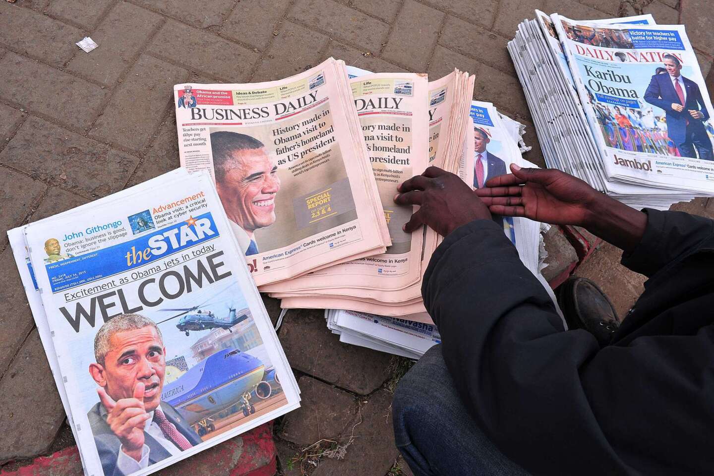 Obama mania in Kenya