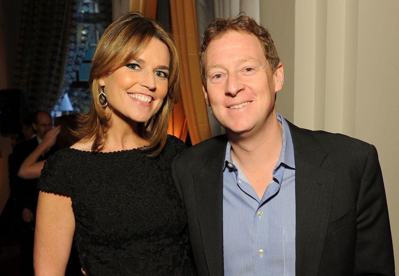 "Today" show host Savannah Guthrie not only got married in March, but she and her new husband, Mike Feldman, broke some huge news during their reception: They're having a baby. Guthrie, who was four months along when she made the announcement at their Tucson nuptials, shared additional details about the wedding and the pregnancy just two days later on the "Today" show.