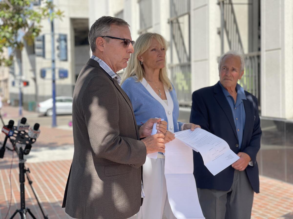 Marc Klaas, Anne Hyde Dunsmore and Steve Herr 