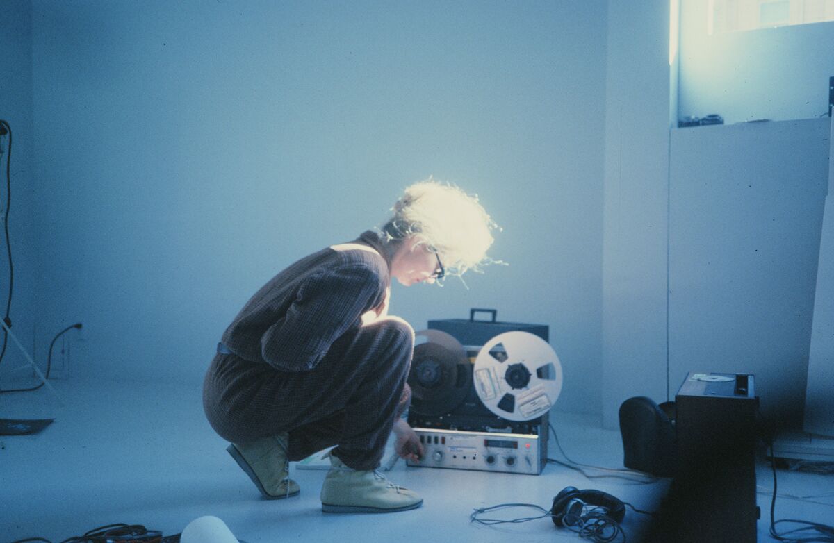 Experimental composer and installation artist Maryanne Amacher in 1985.