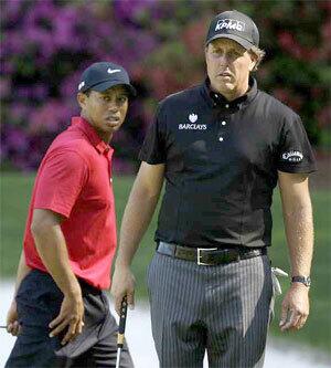 Tiger Woods, Phil Mickelson