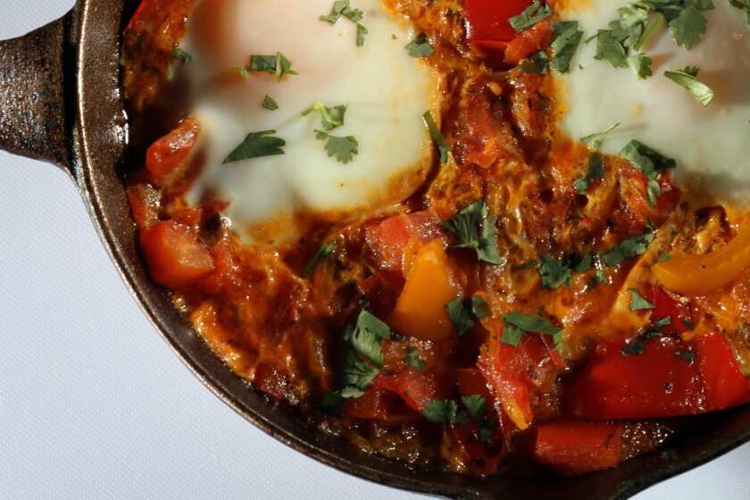 This hearty recipe is adapted from "Plenty" by Yotam Ottolenghi. Recipe: Shakshuka