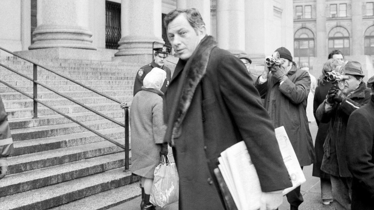 Author Clifford Irving enters federal court in New York in 1972. .