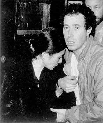 Yoko Ono and David Geffen